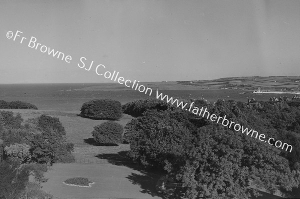 CROSS & PASSION CONVENT VIEWS OF LARNE HARBOUR FROM TOWER OF CONVENT